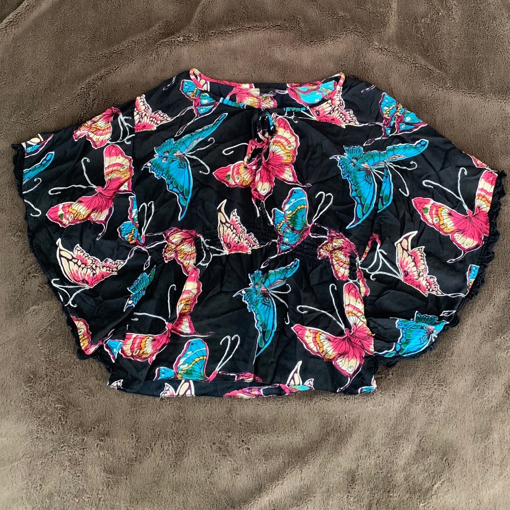 DeCoded Butterfly Dolman Sleeve Top